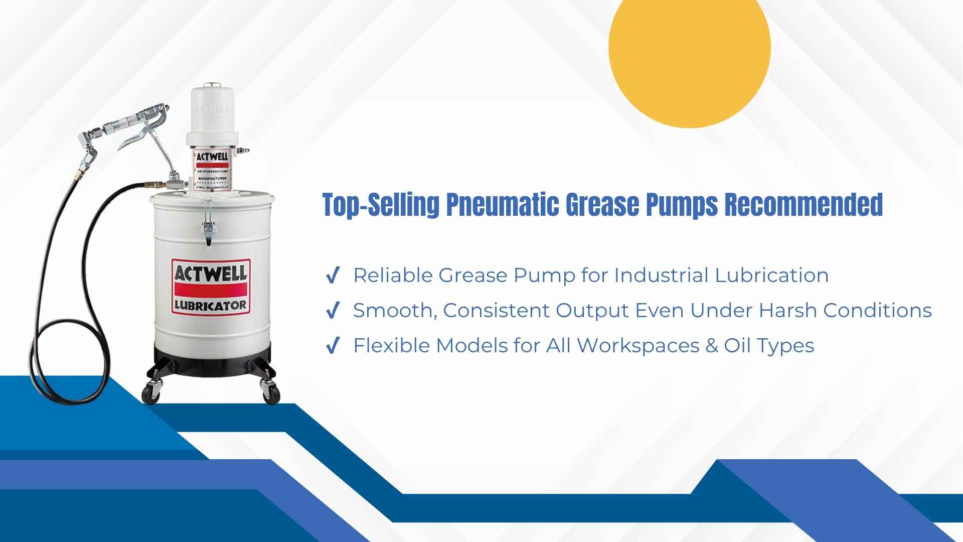 Top-Selling Pneumatic Grease Pumps Recommended